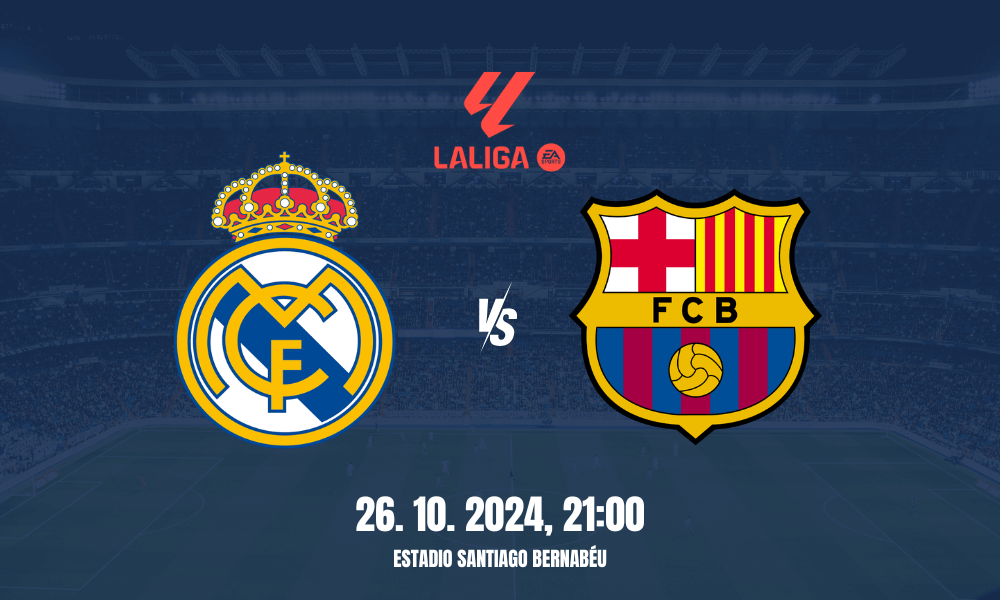 Real Madrid - Barcelona, El Clásico október 2024