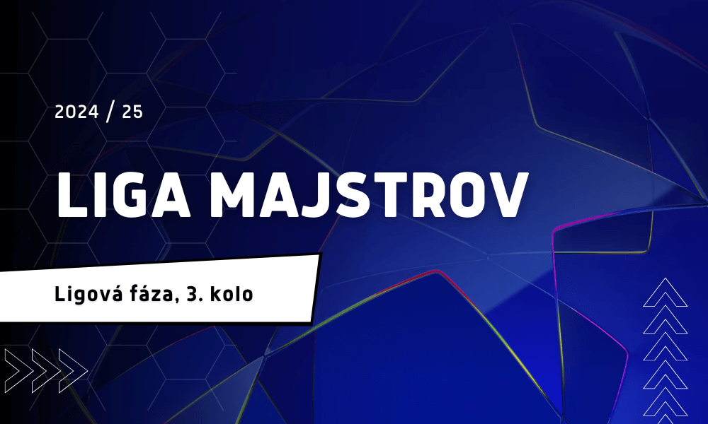 Liga majstrov 2024/25, ligová fáza 3. kolo