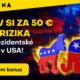 Stávka bez rizika 50 € vo Fortune na Voľby v USA