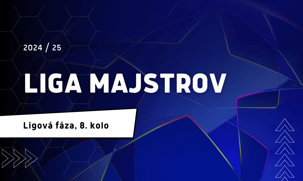 Liga majstrov 2024/2025 - ligová fáza, ôsme kolo